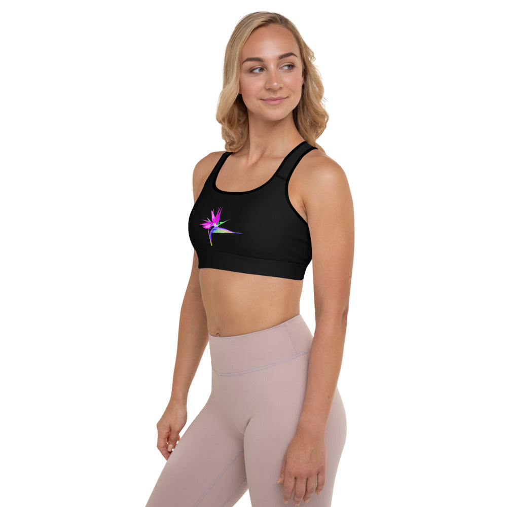 Bird of Paradise Padded Sports Bra