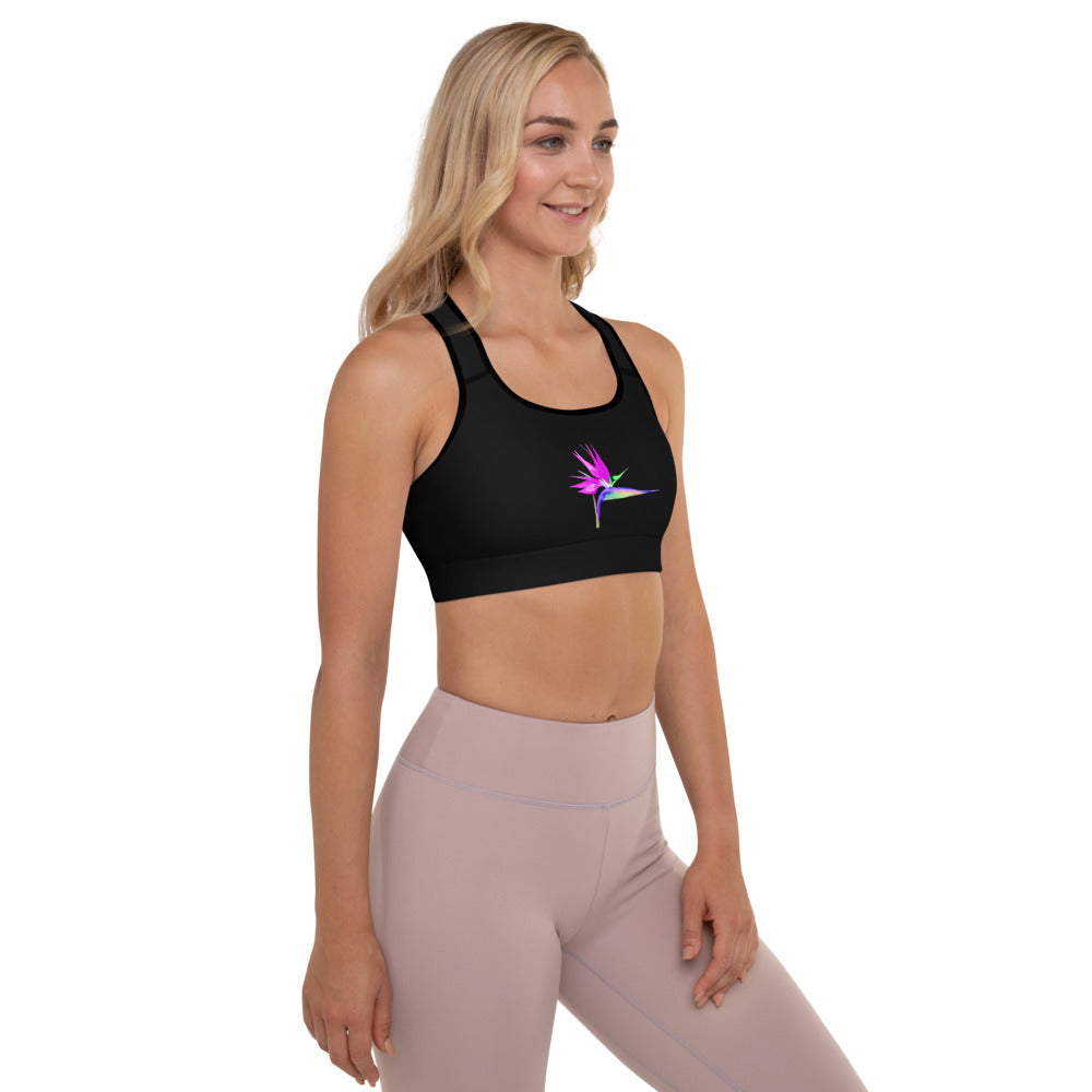 Bird of Paradise Padded Sports Bra