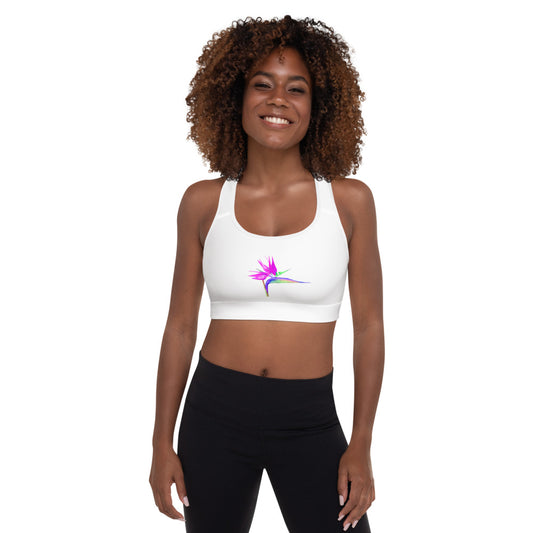 Bird of Paradise Padded Sports Bra