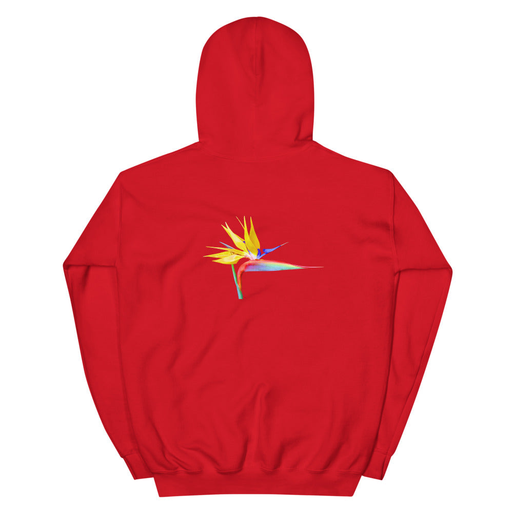 Bird of Paradise Original Colors Unisex Hoodie Gildan