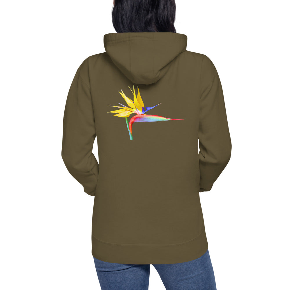 Bird of Paradise Original Colors Unisex Hoodie M2580