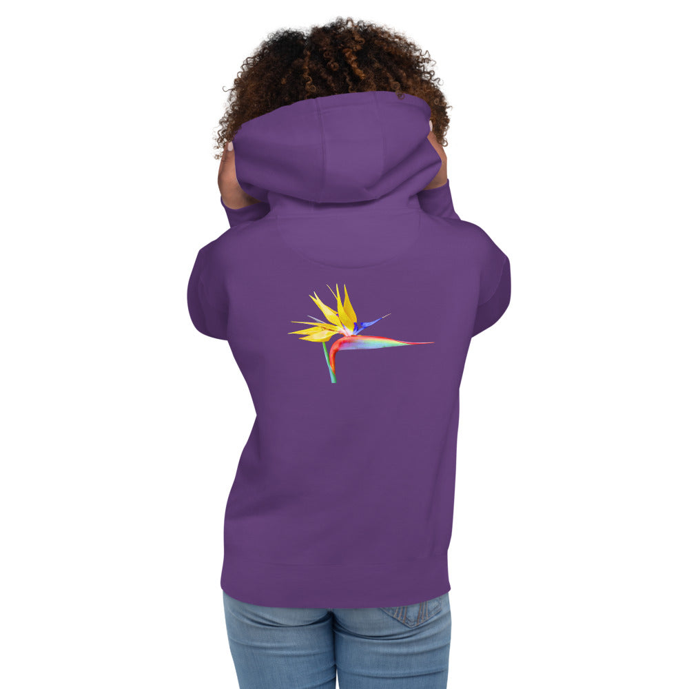 Bird of Paradise Original Colors Unisex Hoodie M2580