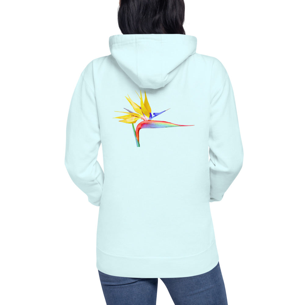 Bird of Paradise Original Colors Unisex Hoodie M2580