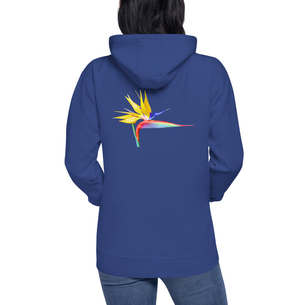 Bird of Paradise Original Colors Unisex Hoodie M2580